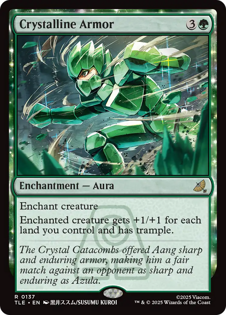 Crystalline Armor [Avatar: The Last Airbender: Eternal-Legal] - Magic: The Gathering - Card Brawlers | Quebec | Canada |