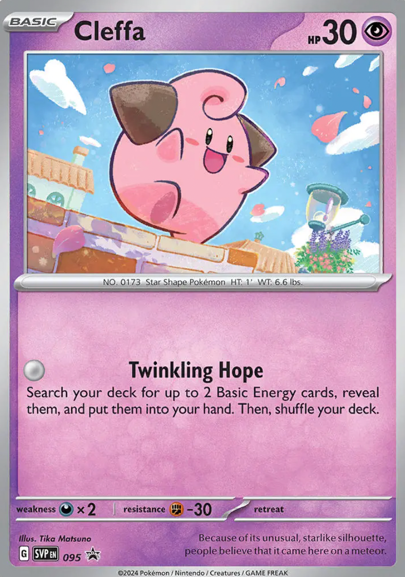 Cleffa (095) [Scarlet & Violet: Black Star Promos] - Pokémon - Card Brawlers | Quebec | Canada |