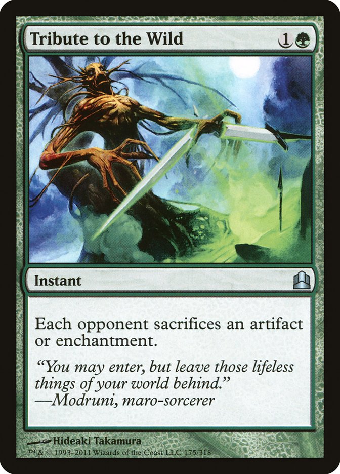 Tribute to the Wild [Commander 2011] - Magic: The Gathering - Card Brawlers | Quebec | Canada |