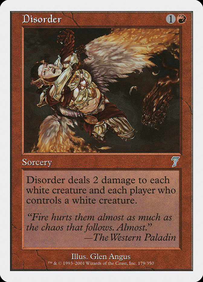 Disorder [Seventh Edition] - Magic: The Gathering - Card Brawlers | Quebec | Canada |