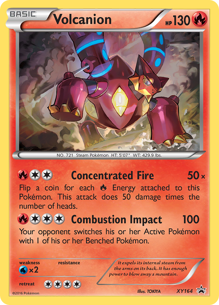 Volcanion (XY164) [XY: Black Star Promos] - Pokémon - Card Brawlers | Quebec | Canada |