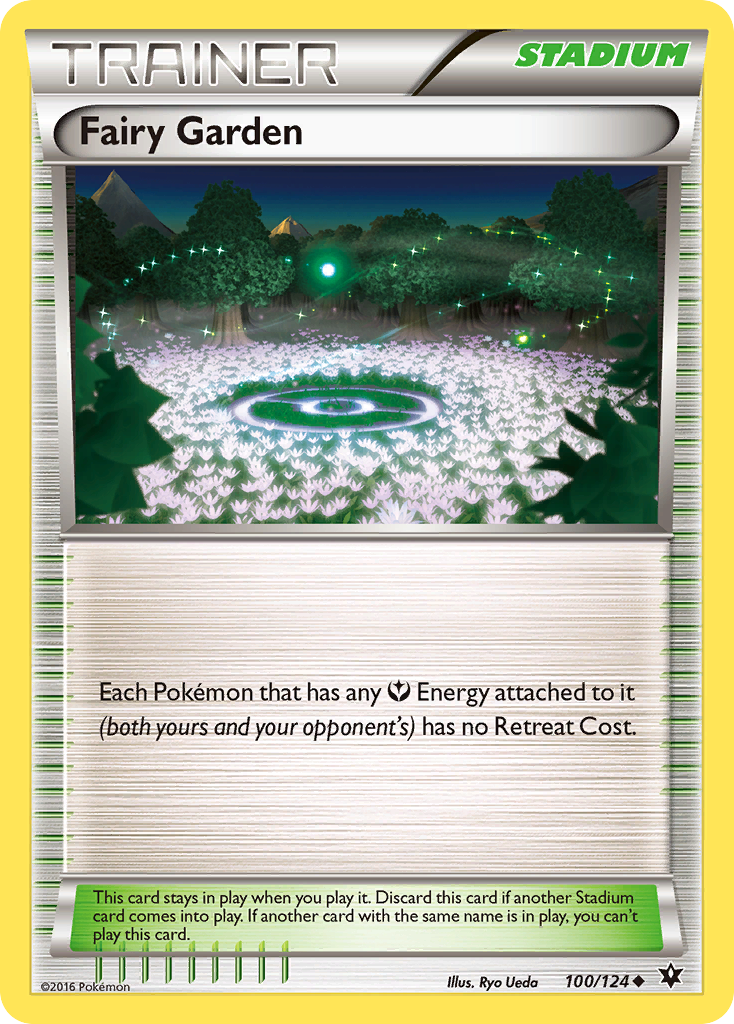 Fairy Garden (100/124) [XY: Fates Collide] - Pokémon - Card Brawlers | Quebec | Canada |