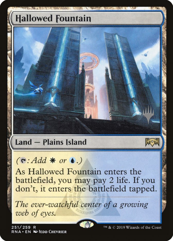 Hallowed Fountain (Promo Pack) [Ravnica Allegiance Promos] - Magic: The Gathering - Card Brawlers | Quebec | Canada |