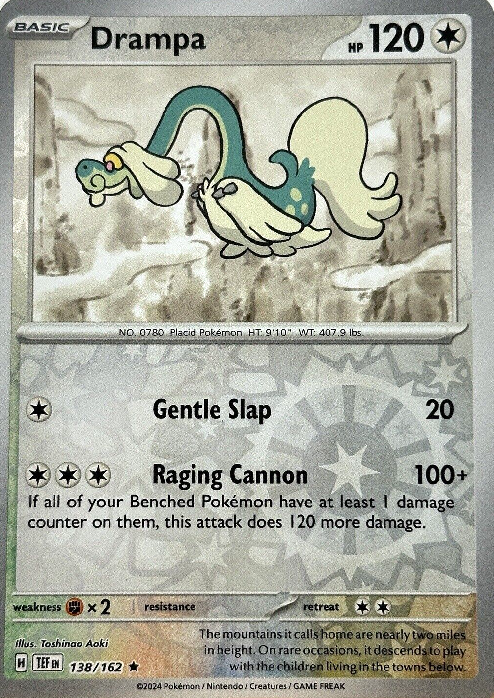 Drampa (138/162) [Scarlet & Violet: Temporal Forces] - Pokémon - Card Brawlers | Quebec | Canada |