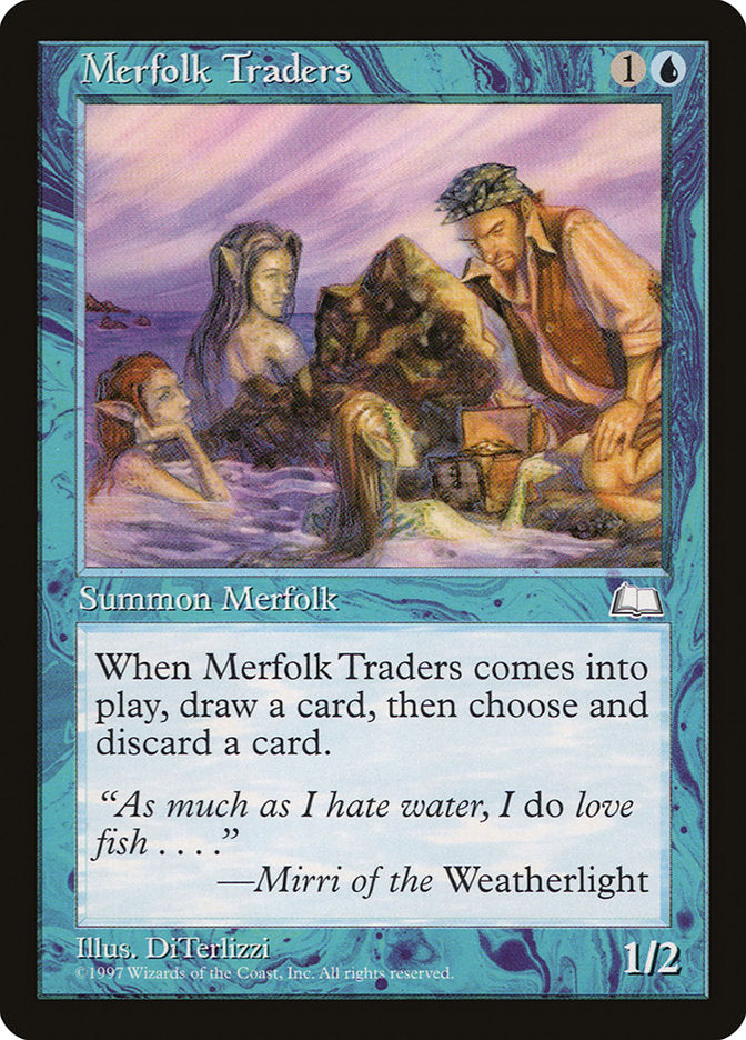 Merfolk Traders [Weatherlight] - Magic: The Gathering - Card Brawlers | Quebec | Canada |