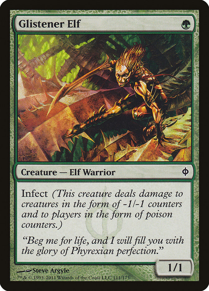 Glistener Elf [New Phyrexia] - Magic: The Gathering - Card Brawlers | Quebec | Canada |