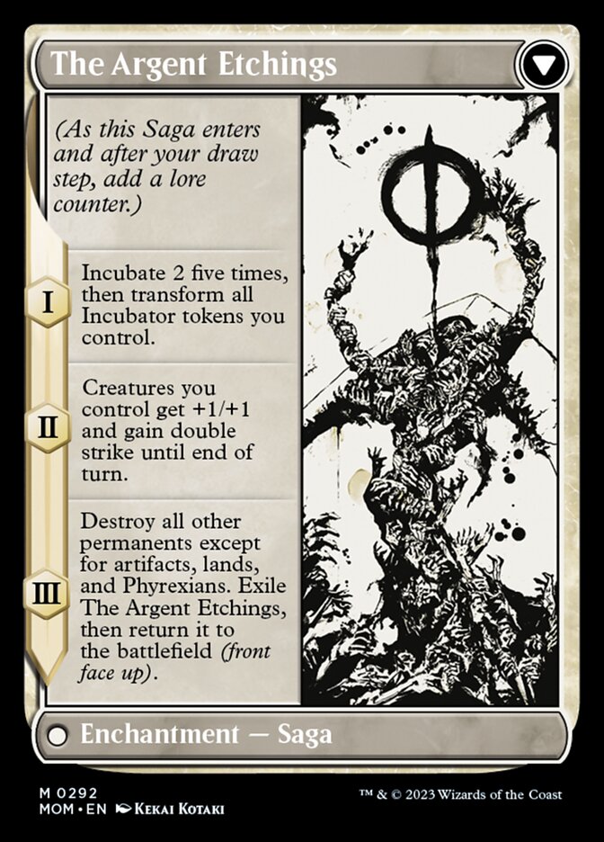 Elesh Norn // The Argent Etchings (Showcase Planar Booster Fun) [March of the Machine] - Magic: The Gathering - Card Brawlers | Quebec | Canada |