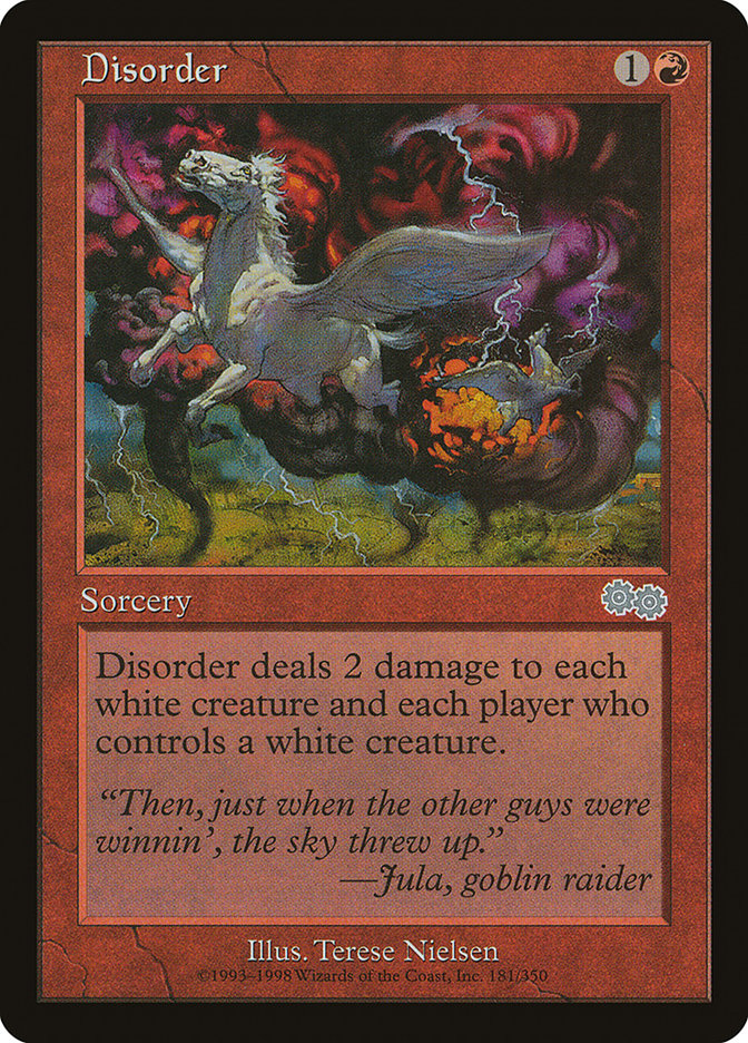 Disorder [Urza's Saga] - Magic: The Gathering - Card Brawlers | Quebec | Canada |