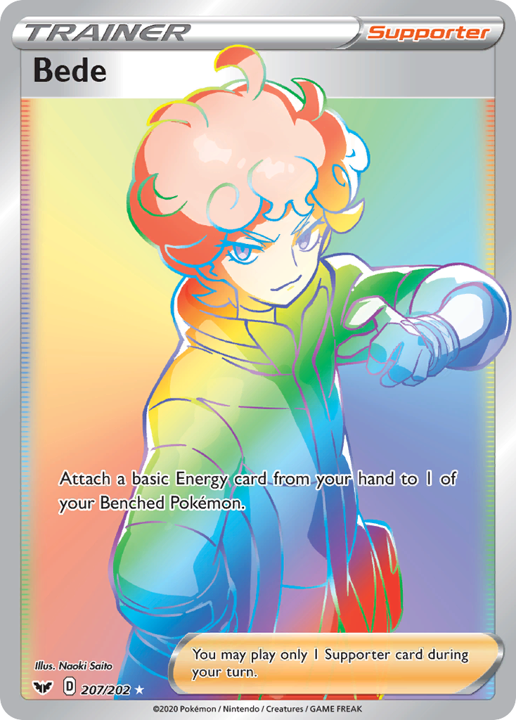 Bede (207/202) [Sword & Shield: Base Set] - Pokémon - Card Brawlers | Quebec | Canada |