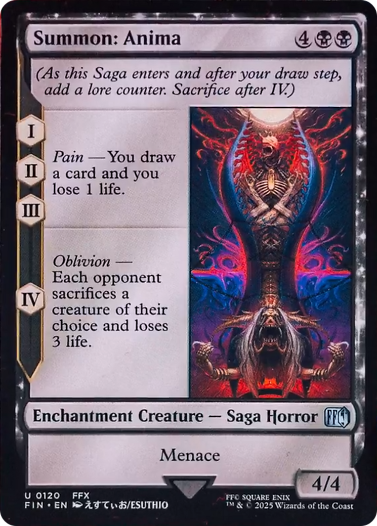 Summon: Anima [FINAL FANTASY] - Magic: The Gathering - Card Brawlers | Quebec | Canada |