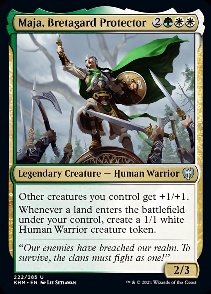 Maja, Bretagard Protector [Kaldheim] - Magic: The Gathering - Card Brawlers | Quebec | Canada |