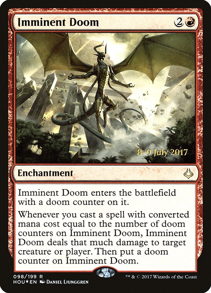 Imminent Doom [Hour of Devastation Prerelease Promos] - Magic: The Gathering - Card Brawlers | Quebec | Canada |