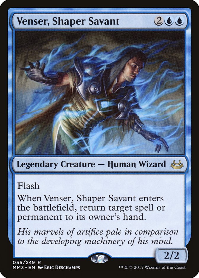 Venser, Shaper Savant [Modern Masters 2017] - Magic: The Gathering - Card Brawlers | Quebec | Canada |