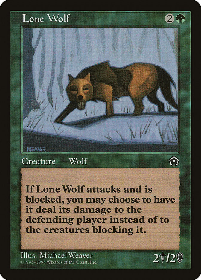 Lone Wolf [Portal Second Age] - Magic: The Gathering - Card Brawlers | Quebec | Canada |