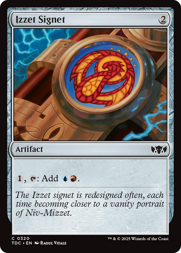 Izzet Signet [Tarkir: Dragonstorm Commander] - Magic: The Gathering - Card Brawlers | Quebec | Canada |