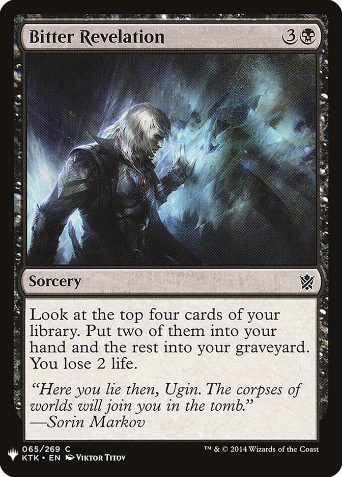 Bitter Revelation [Mystery Booster] - Magic: The Gathering - Card Brawlers | Quebec | Canada |