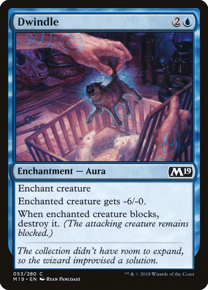 Dwindle [Core Set 2019] - Magic: The Gathering - Card Brawlers | Quebec | Canada |