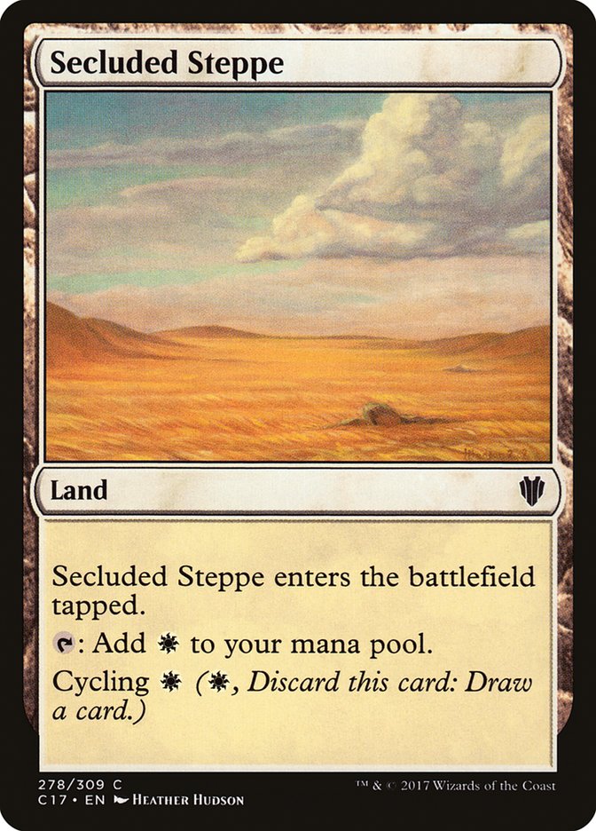 Secluded Steppe [Commander 2017] - Magic: The Gathering - Card Brawlers | Quebec | Canada |