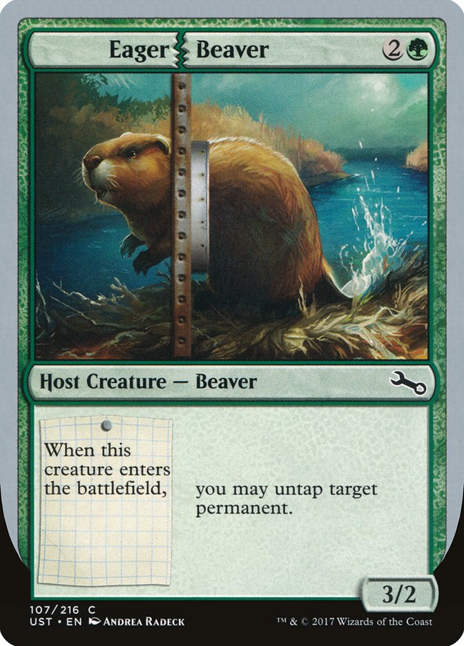 Eager Beaver [Unstable] - Magic: The Gathering - Card Brawlers | Quebec | Canada |