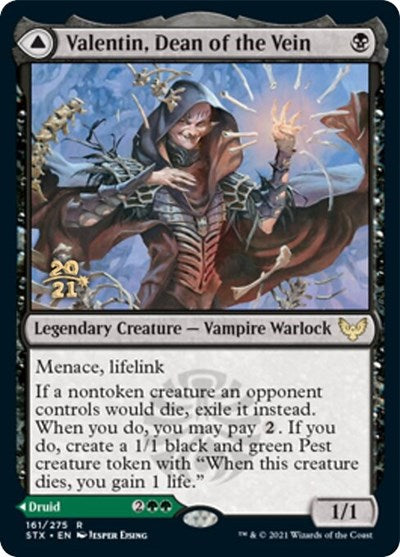 Valentin, Dean of the Vein // Lisette, Dean of the Root [Strixhaven: School of Mages Prerelease Promos] - Magic: The Gathering - Card Brawlers | Quebec | Canada |