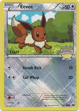 Eevee (84/108) (City Championship Staff) [League & Championship Cards] - Pokémon - Card Brawlers | Quebec | Canada |