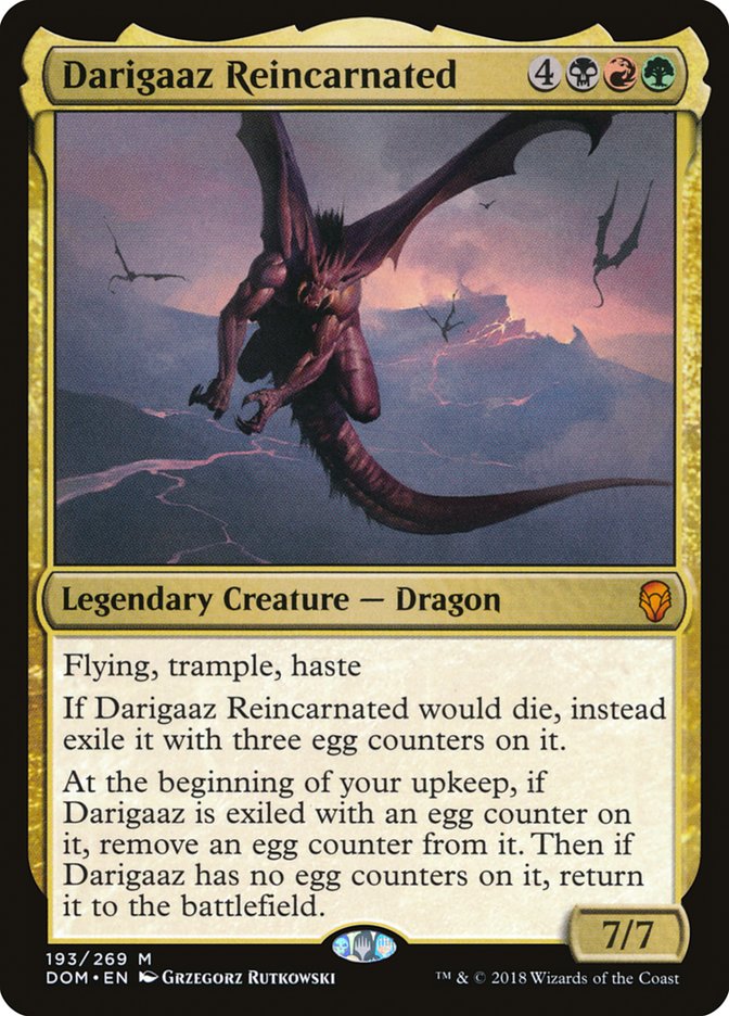 Darigaaz Reincarnated [Dominaria] - Magic: The Gathering - Card Brawlers | Quebec | Canada |