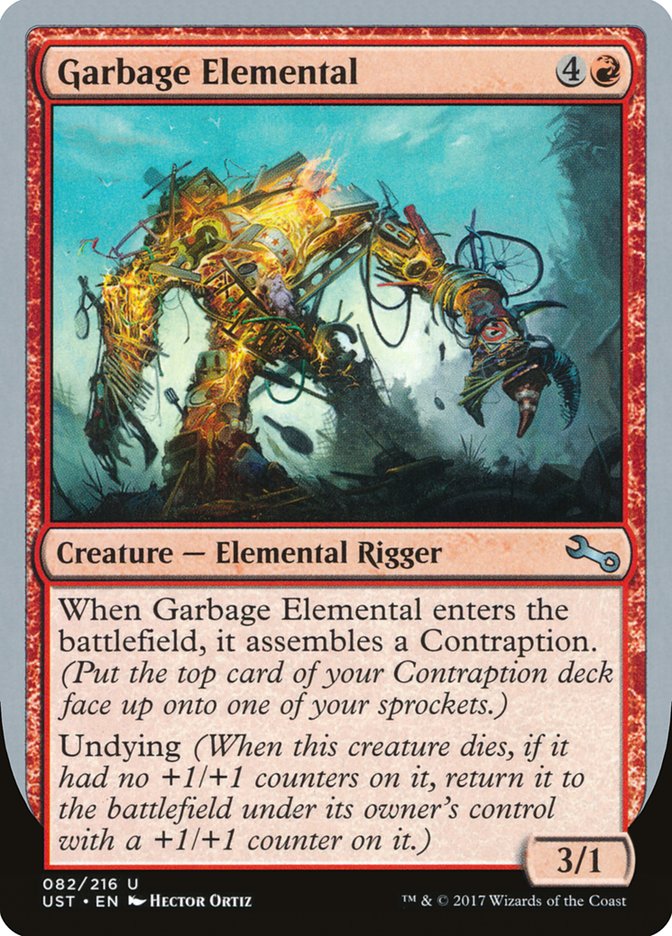 Garbage Elemental (3/1 Creature) [Unstable] - Magic: The Gathering - Card Brawlers | Quebec | Canada |