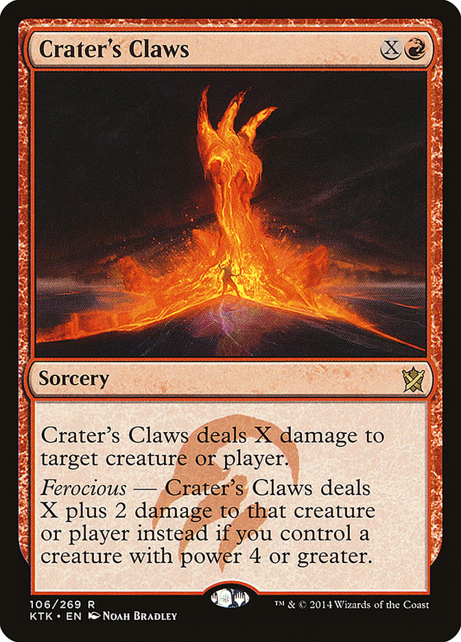 Crater's Claws [Khans of Tarkir] - Magic: The Gathering - Card Brawlers | Quebec | Canada |