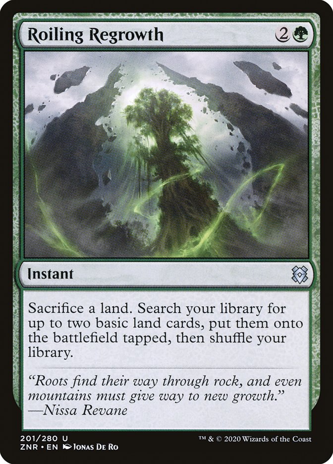 Roiling Regrowth [Zendikar Rising] - Magic: The Gathering - Card Brawlers | Quebec | Canada |