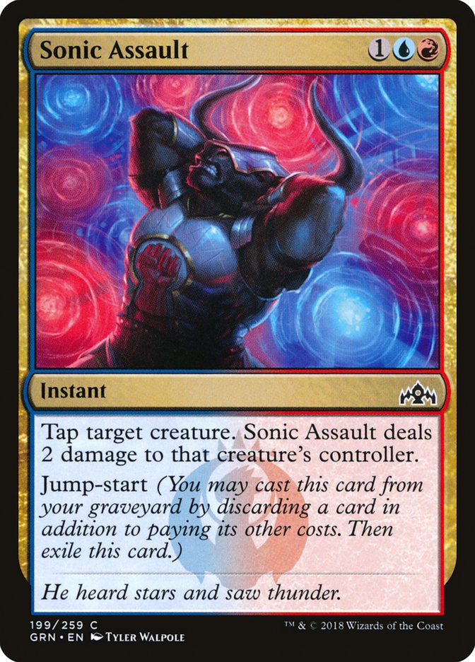 Sonic Assault [Guilds of Ravnica] - Magic: The Gathering - Card Brawlers | Quebec | Canada |