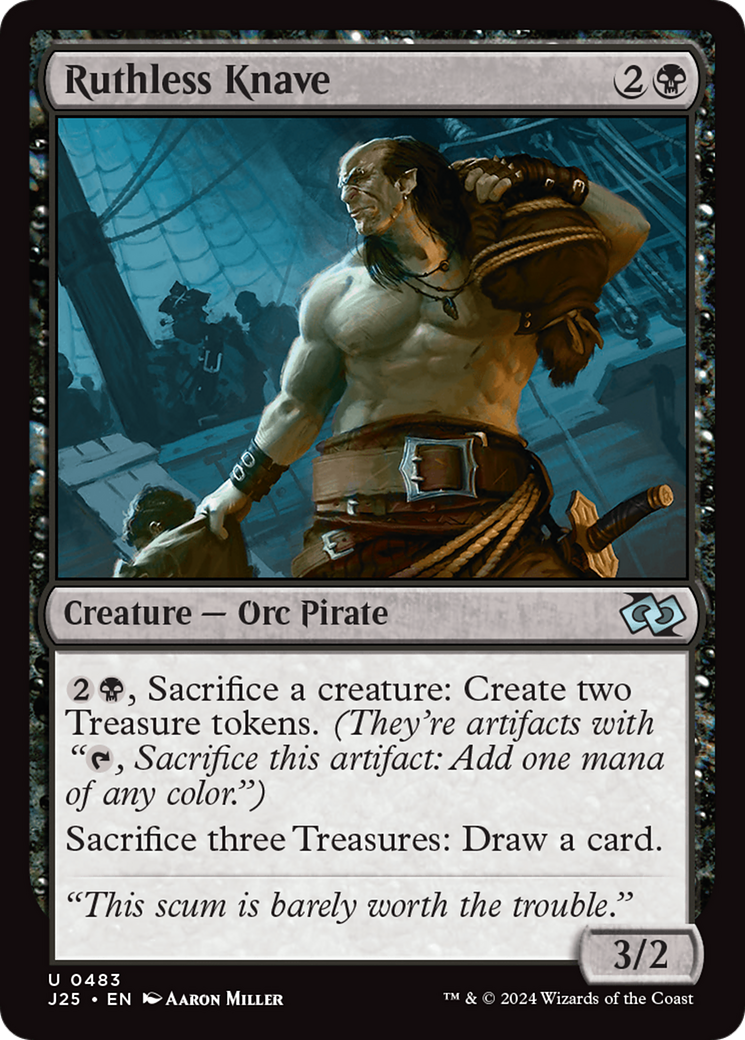 Ruthless Knave [Foundations Jumpstart] - Magic: The Gathering - Card Brawlers | Quebec | Canada |