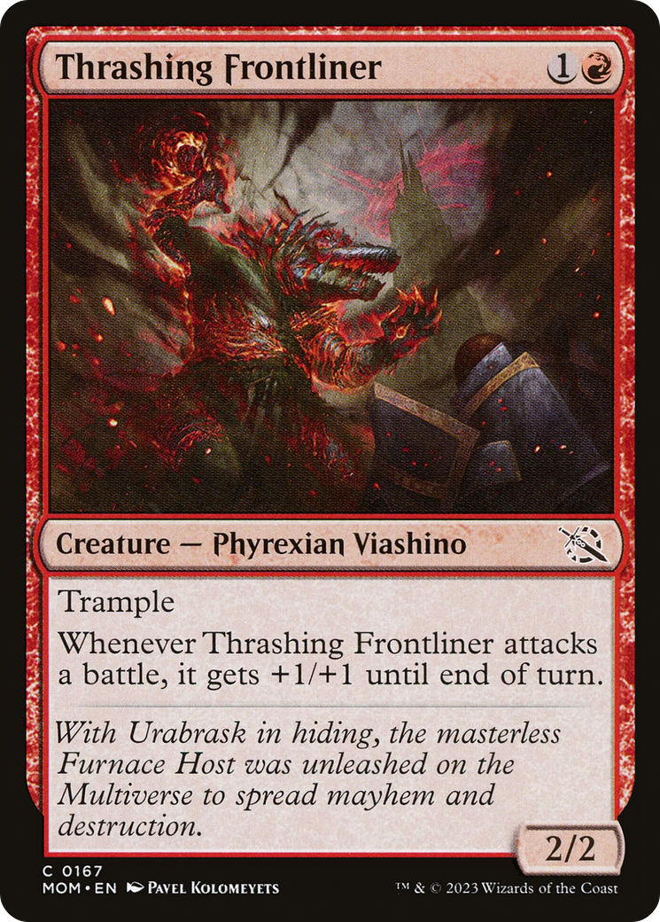 Thrashing Frontliner [March of the Machine] - Magic: The Gathering - Card Brawlers | Quebec | Canada |