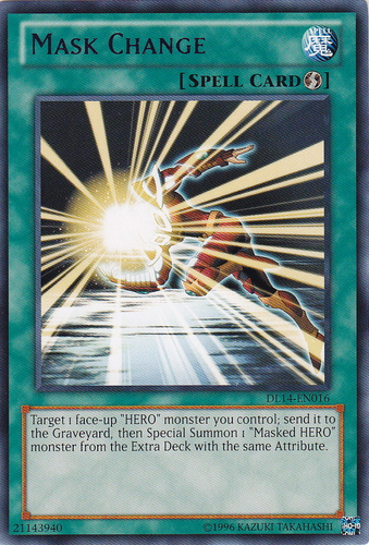 Mask Change (Blue) [DL14-EN016] Rare - Yu-Gi-Oh! - Card Brawlers | Quebec | Canada |
