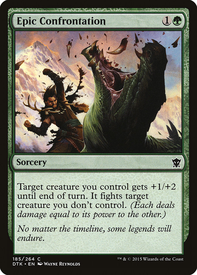 Epic Confrontation [Dragons of Tarkir] - Magic: The Gathering - Card Brawlers | Quebec | Canada |