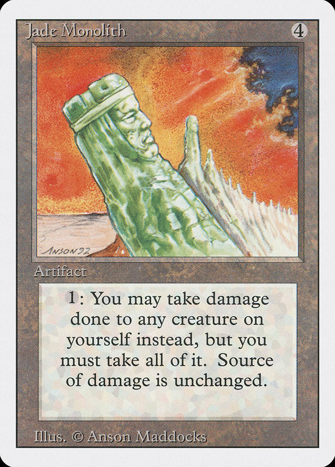 Jade Monolith [Revised Edition] - Magic: The Gathering - Card Brawlers | Quebec | Canada |