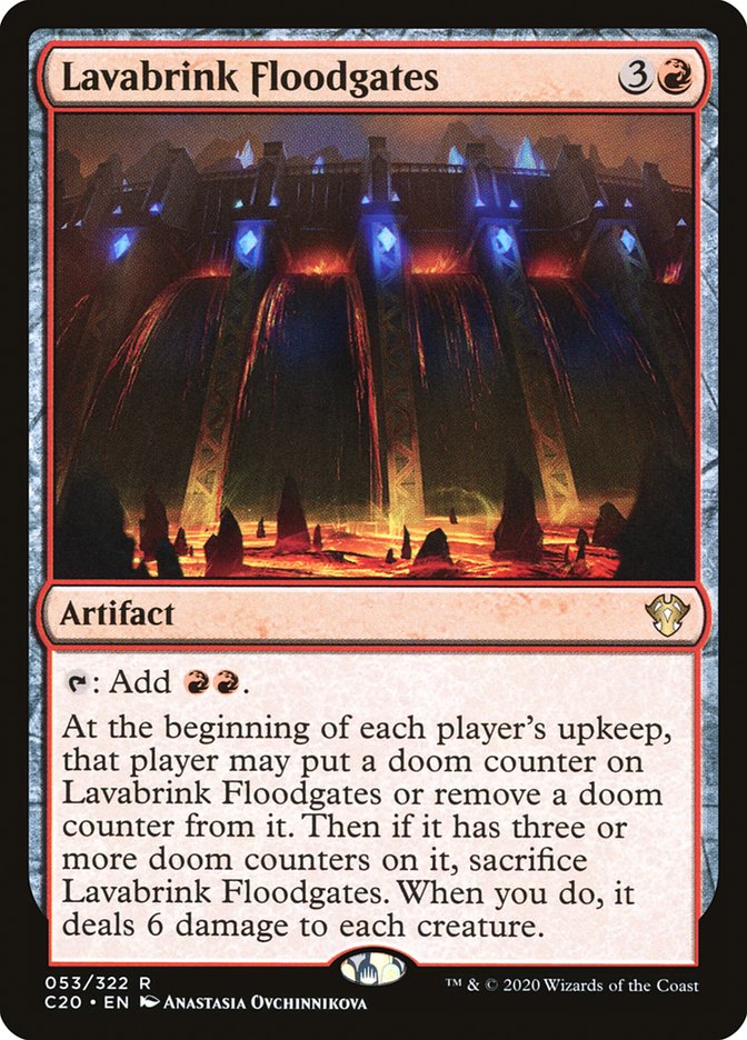 Lavabrink Floodgates [Commander 2020] - Magic: The Gathering - Card Brawlers | Quebec | Canada |