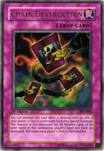 Chain Destruction [PSV-006] Ultra Rare - Yu-Gi-Oh! - Card Brawlers | Quebec | Canada |