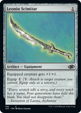 Leonin Scimitar [Jumpstart 2022] - Magic: The Gathering - Card Brawlers | Quebec | Canada |