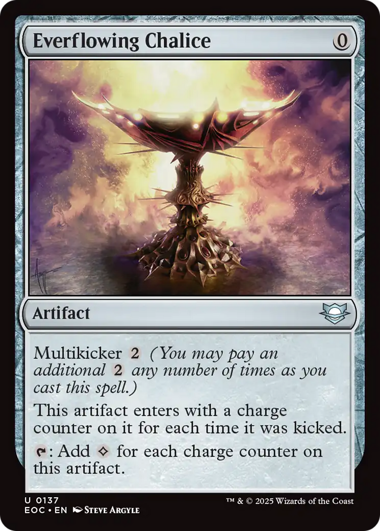 Everflowing Chalice [Edge of Eternities Commander] - Magic: The Gathering - Card Brawlers | Quebec | Canada |