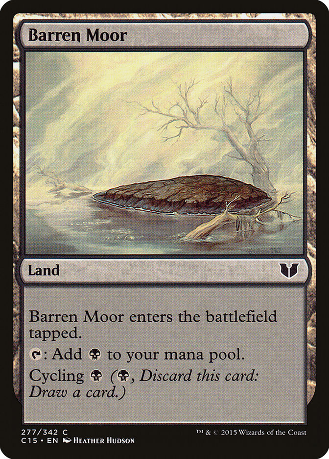 Barren Moor [Commander 2015] - Magic: The Gathering - Card Brawlers | Quebec | Canada |