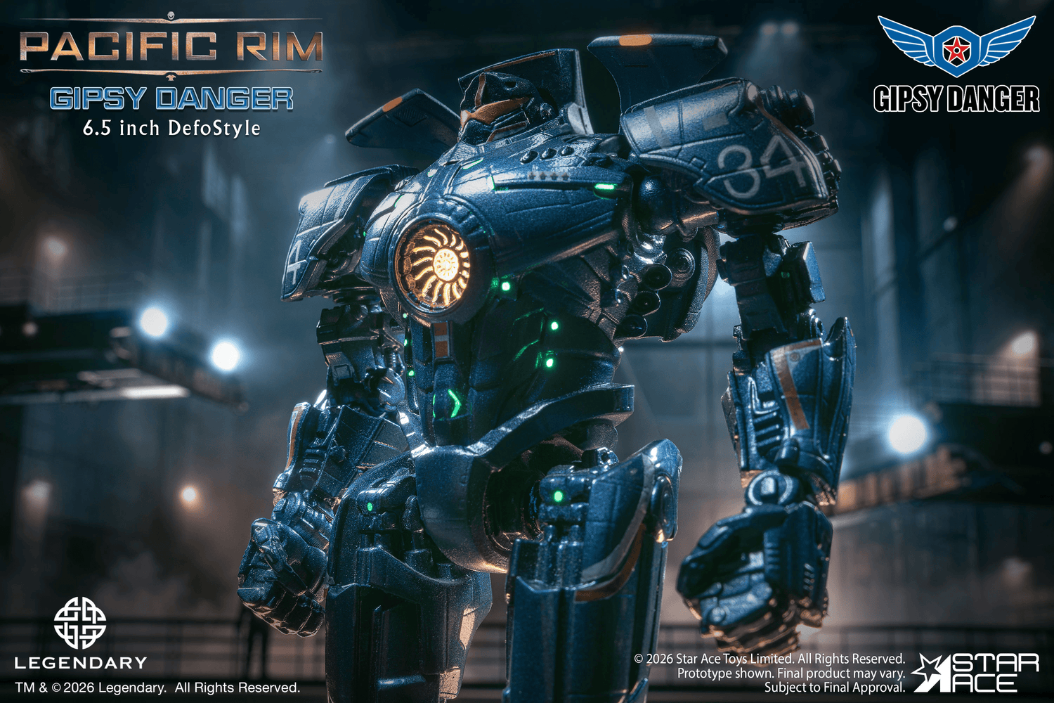 Star Ace - Pacific Rim – Gipsy Danger DefoStyle Figure - (PREORDER) December 15, 2026