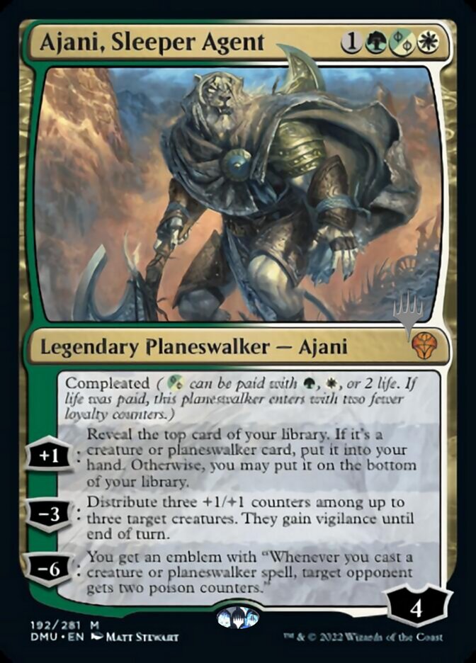 Ajani, Sleeper Agent (Promo Pack) [Dominaria United Promos] - Magic: The Gathering - Card Brawlers | Quebec | Canada |