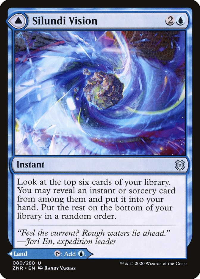 Silundi Vision // Silundi Isle [Zendikar Rising] - Magic: The Gathering - Card Brawlers | Quebec | Canada |