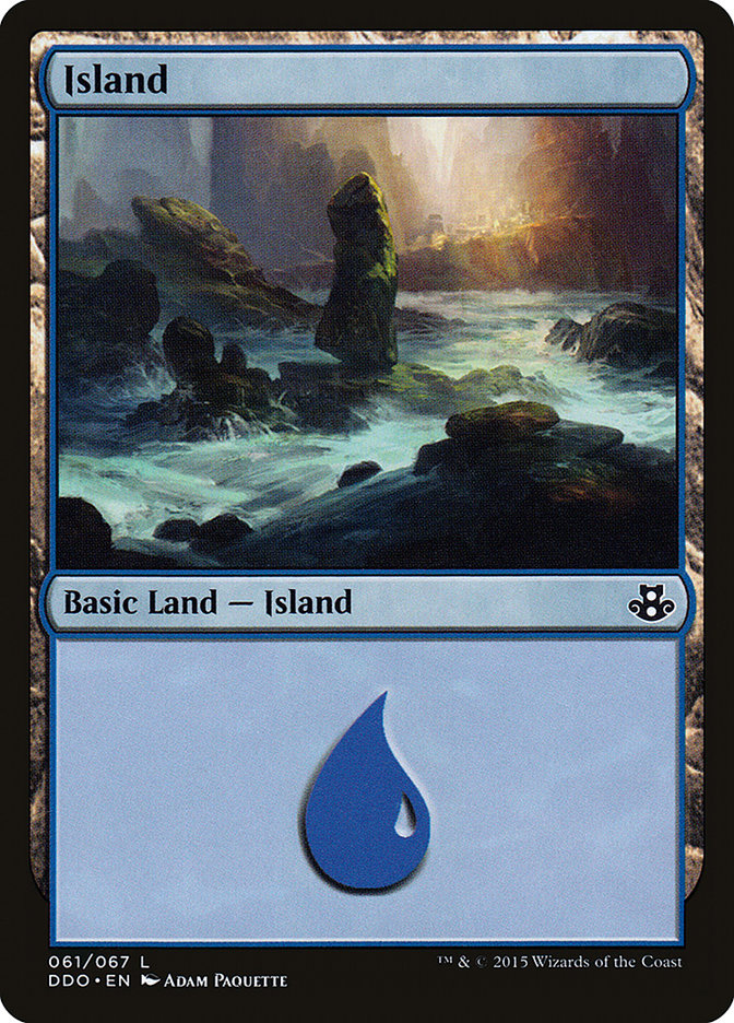 Island (61) [Duel Decks: Elspeth vs. Kiora] - Magic: The Gathering - Card Brawlers | Quebec | Canada |