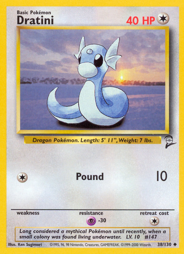 Dratini (38/130) [Base Set 2] - Pokémon - Card Brawlers | Quebec | Canada |