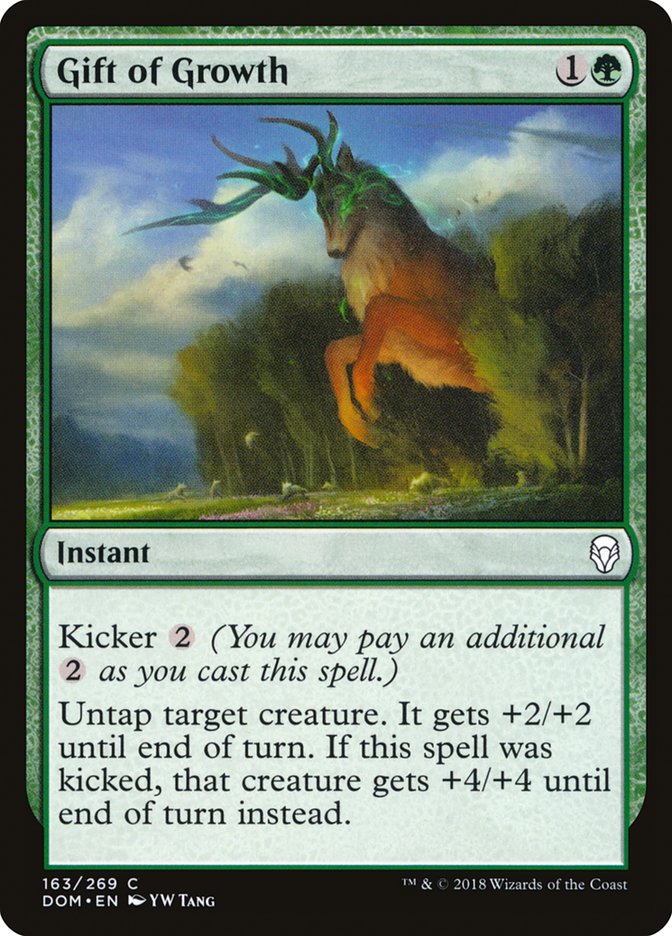 Gift of Growth [Dominaria] - Magic: The Gathering - Card Brawlers | Quebec | Canada |