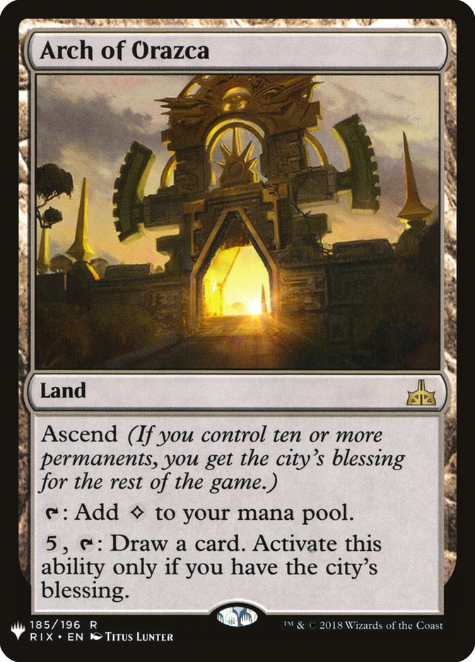 Arch of Orazca [Mystery Booster] - Magic: The Gathering - Card Brawlers | Quebec | Canada |