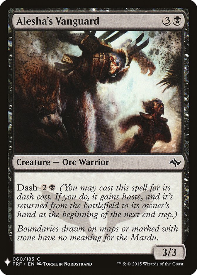 Alesha's Vanguard [Mystery Booster] - Magic: The Gathering - Card Brawlers | Quebec | Canada |