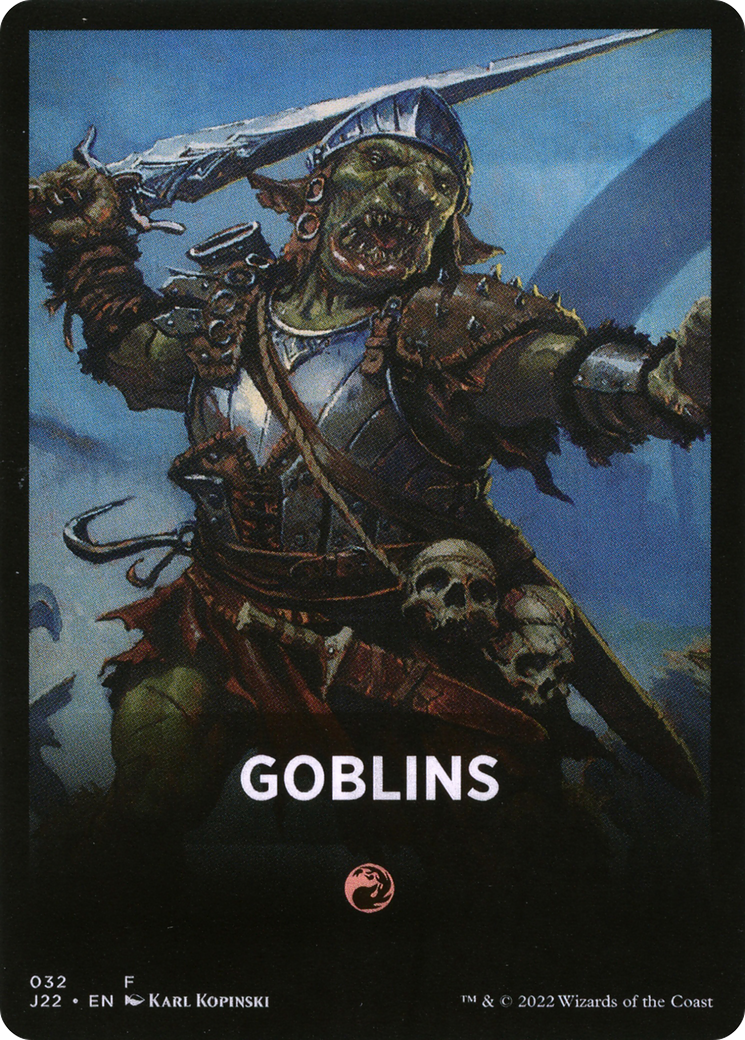 Goblins Theme Card [Jumpstart 2022 Front Cards] - Magic: The Gathering - Card Brawlers | Quebec | Canada |