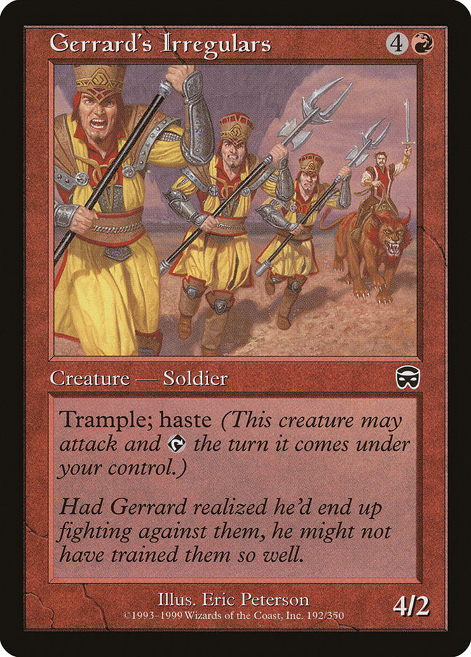 Gerrard's Irregulars [Mercadian Masques] - Magic: The Gathering - Card Brawlers | Quebec | Canada |